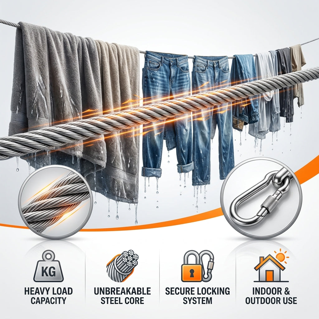 Stainless Steel Cloth Hanging Wire