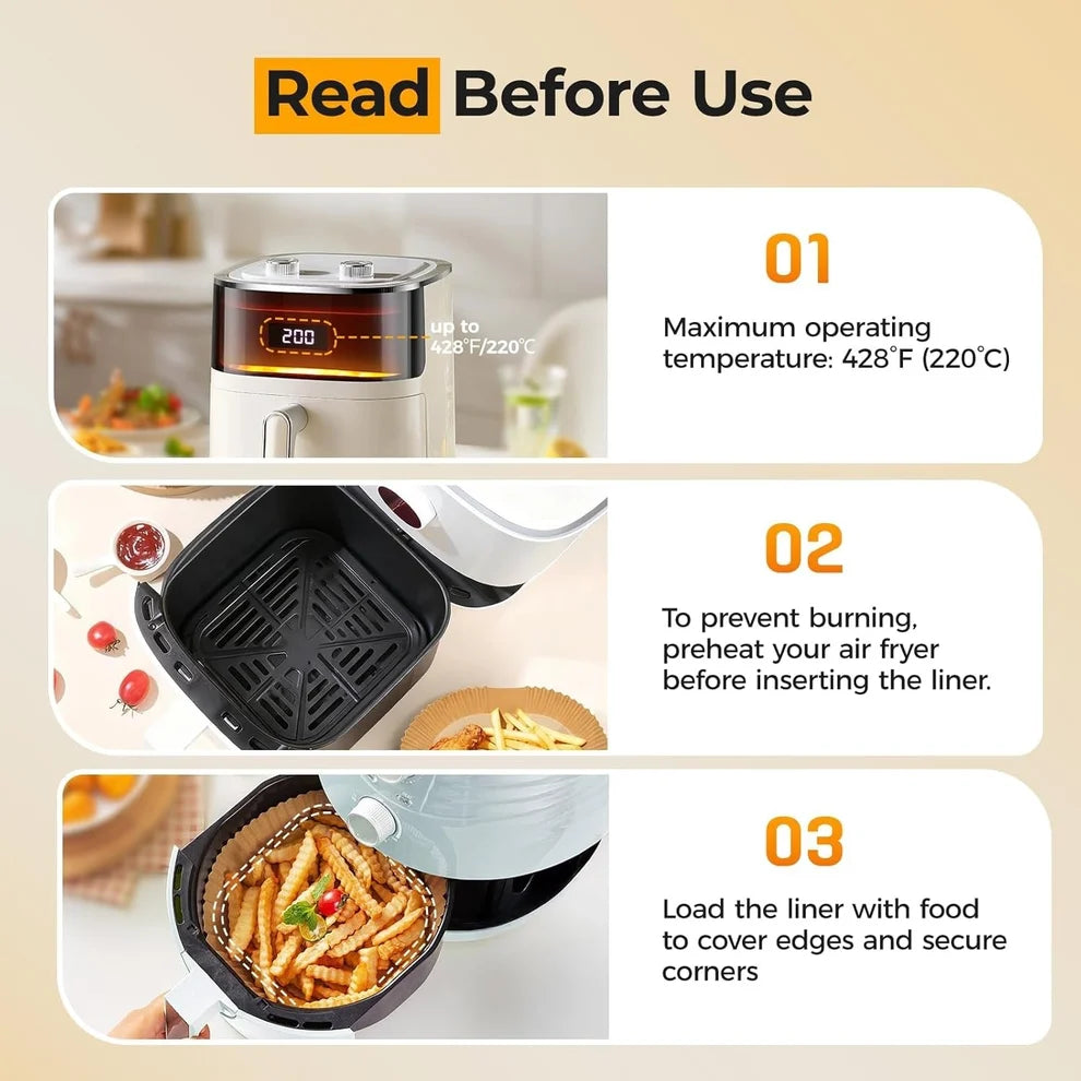 Air Fryer & Microwave Liners