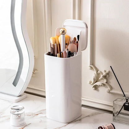 Automatic Lifting Makeup Brushes Organizer