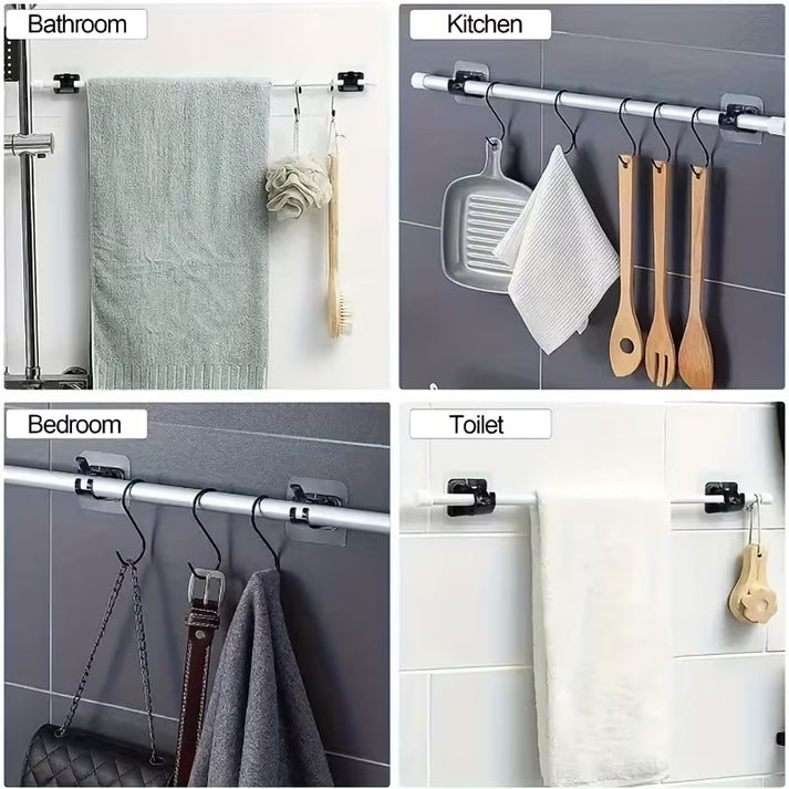 Self Adhesive Rod Clips Hook for Curtains