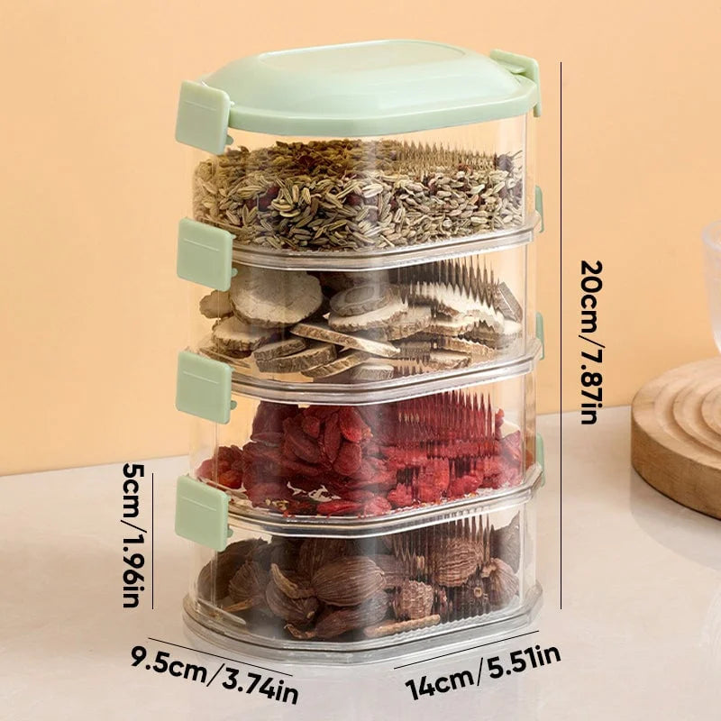 Smart Layer Storage Box (Kitchen Crystal Organizer)