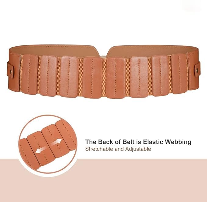 Women's Premium Leather Waist Belt | Perfect for Dresses, Jeans & Trousers