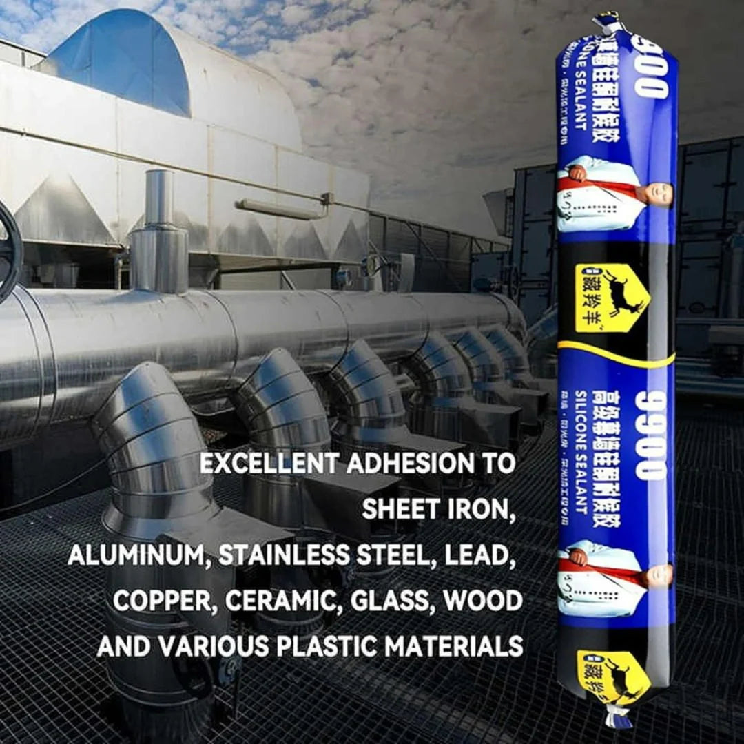 Waterproof Silicone Sealant for Roof & Leak Repair (Flexible & Paintable 750gm)