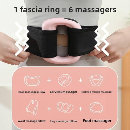 Portable Vibration Massage Ring for Full Body Pain Relief