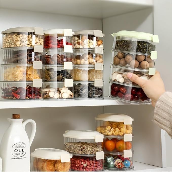 Smart Layer Storage Box (Kitchen Crystal Organizer)