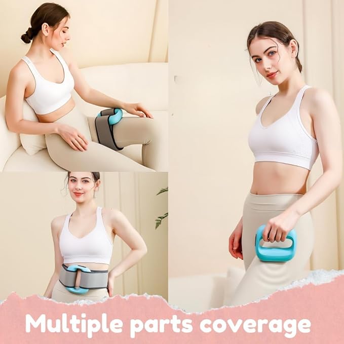 Portable Vibration Massage Ring for Full Body Pain Relief