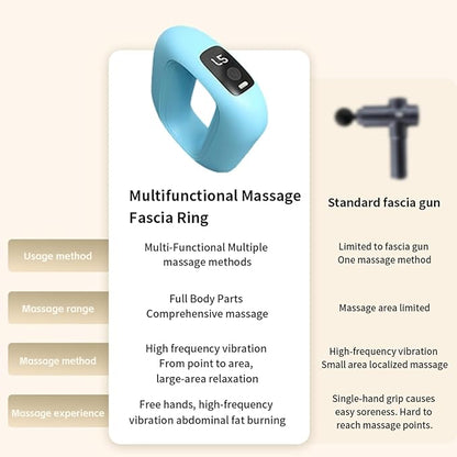 Portable Vibration Massage Ring for Full Body Pain Relief