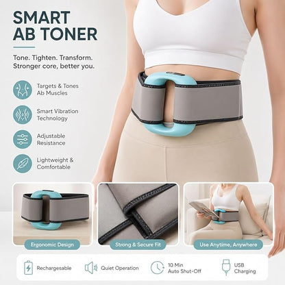 Portable Vibration Massage Ring for Full Body Pain Relief