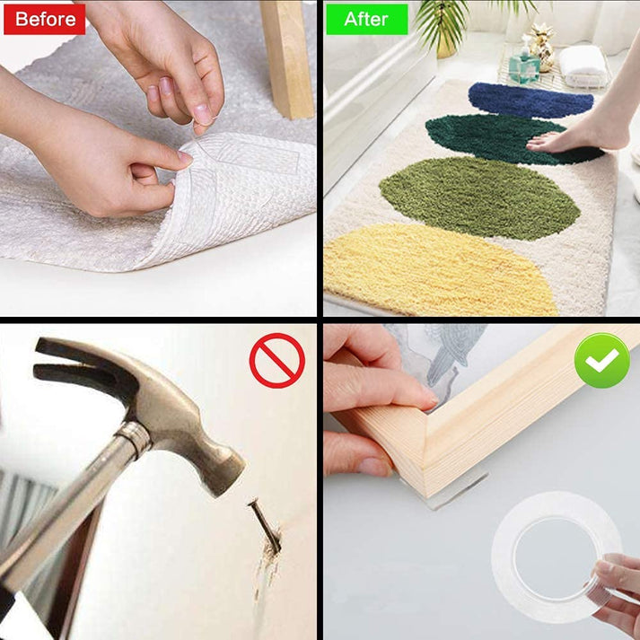 Multipurpose Washable Adhesive Tape – Stick Anything, Anywhere