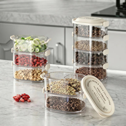 Smart Layer Storage Box (Kitchen Crystal Organizer)