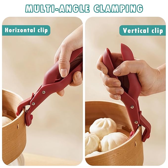 Anti-Scald Kitchen Grip Clip – Safe Handling for Hot Plates & Bowls