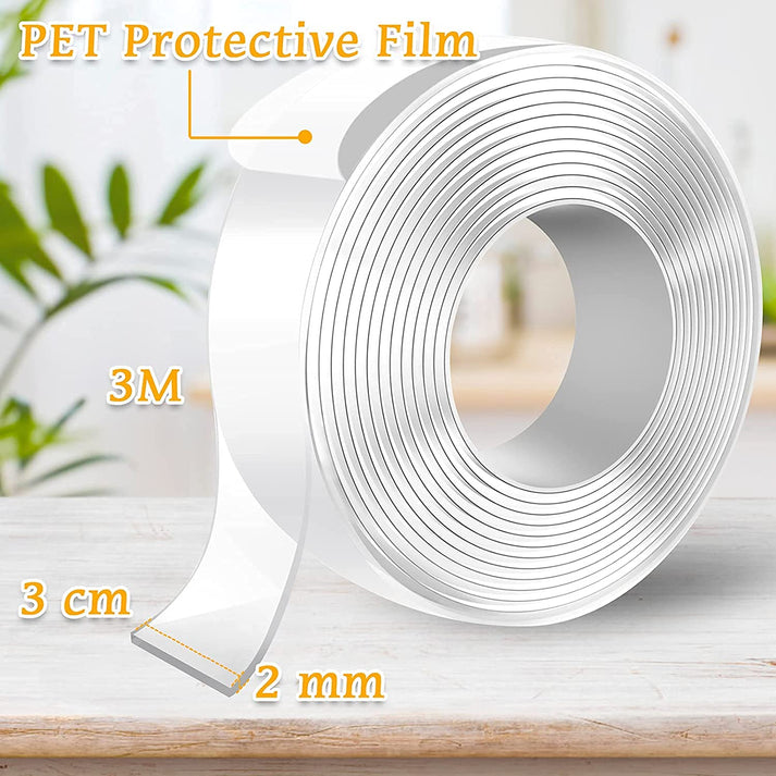 Multipurpose Washable Adhesive Tape – Stick Anything, Anywhere