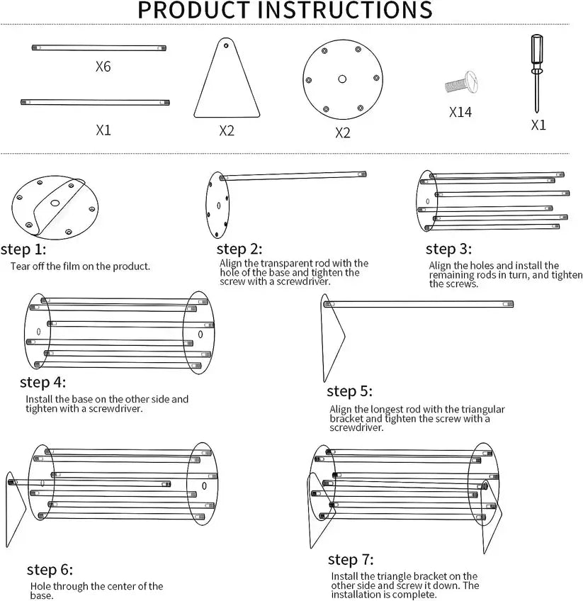 Acrylic Hair Claw Holder