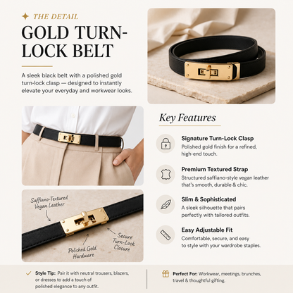 Luxury Designer Thin Belt for Women