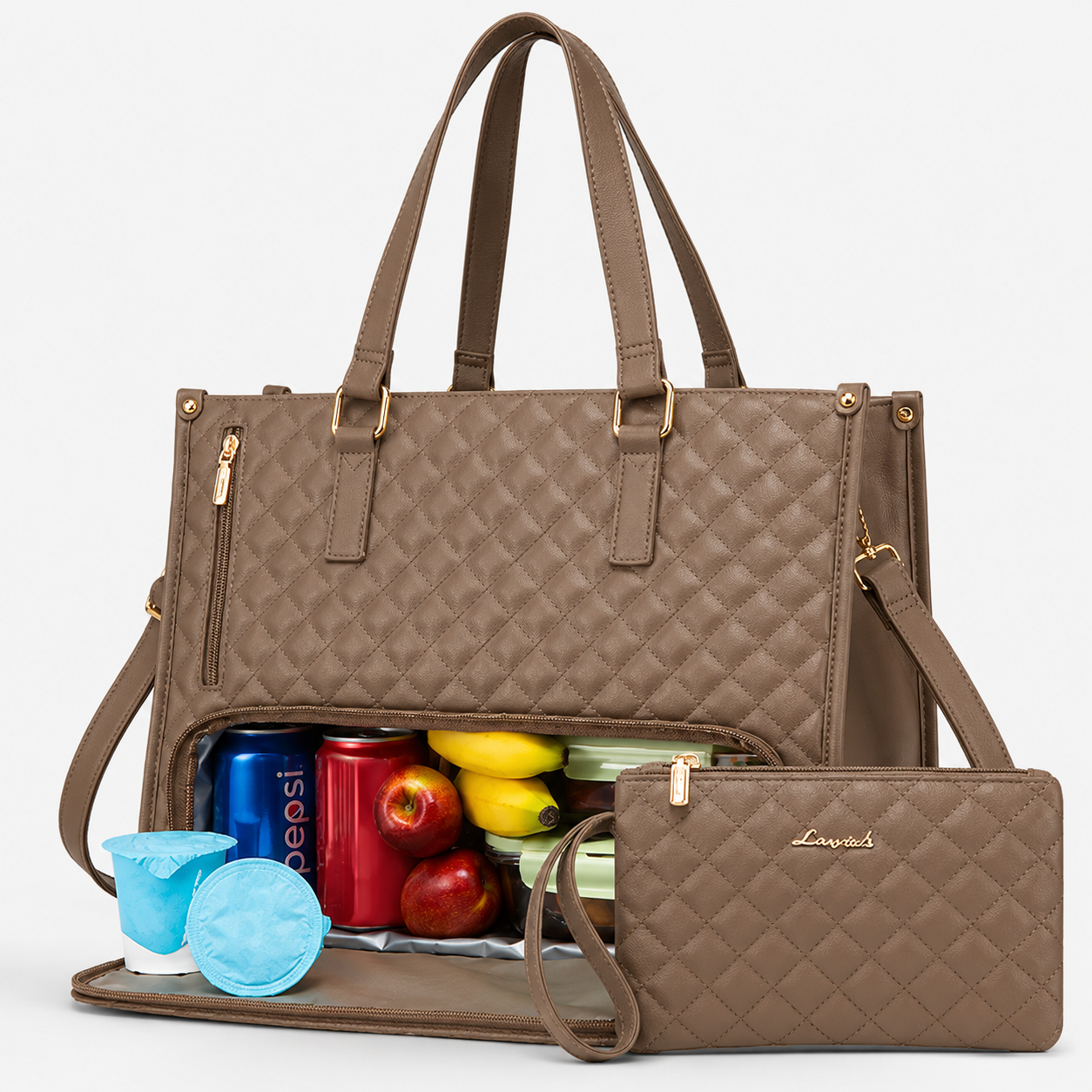 Luxe Office Tote Bag (2 in 1 Tote Bag)