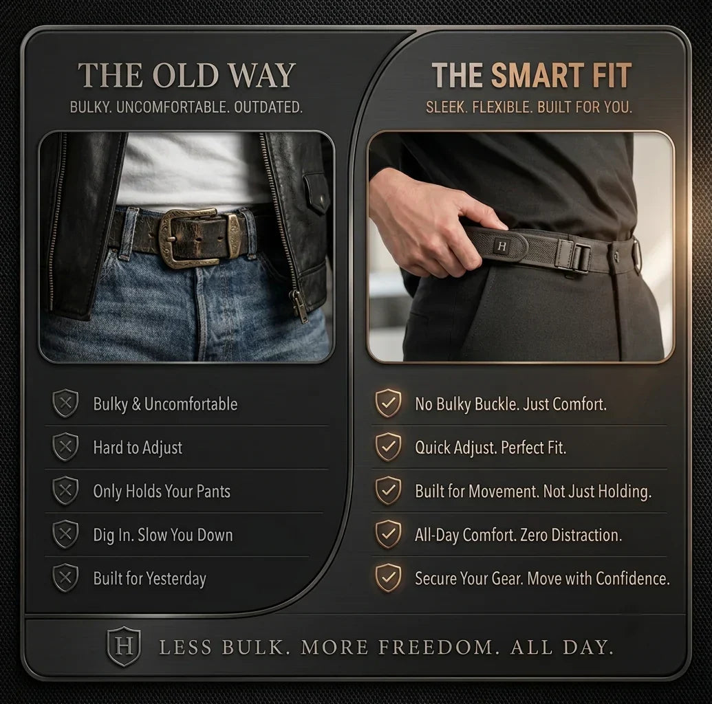 Buckle-less belt hooks