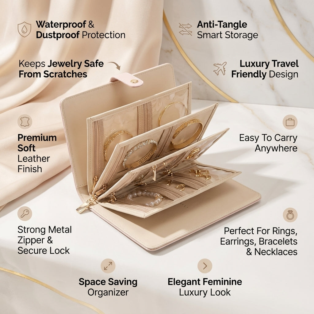 Superior Quality Jewellery Organizer Book