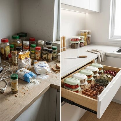 Smart Layer Storage Box (Kitchen Crystal Organizer)