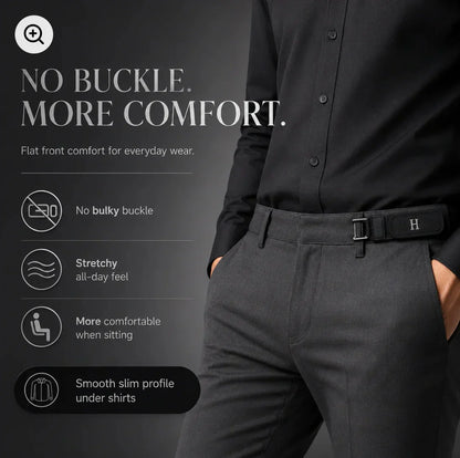 Buckle-less belt hooks