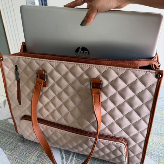 Luxe Office Tote Bag (2 in 1 Tote Bag)