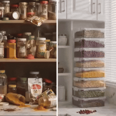 Smart Layer Storage Box (Kitchen Crystal Organizer)