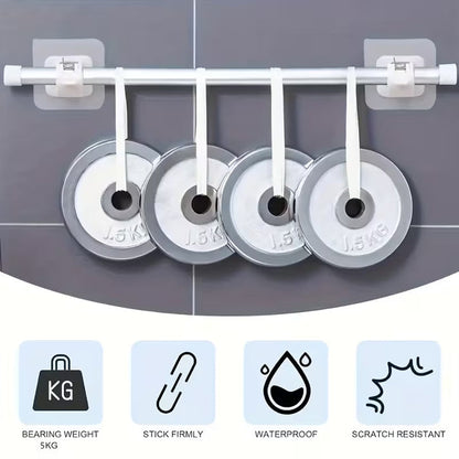 Self Adhesive Rod Clips Hook for Curtains