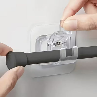 Self Adhesive Rod Clips Hook for Curtains